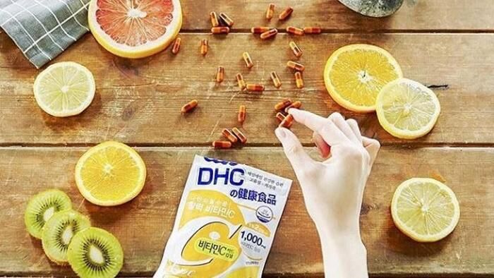 bà bầu có uống được dhc vitamin c không