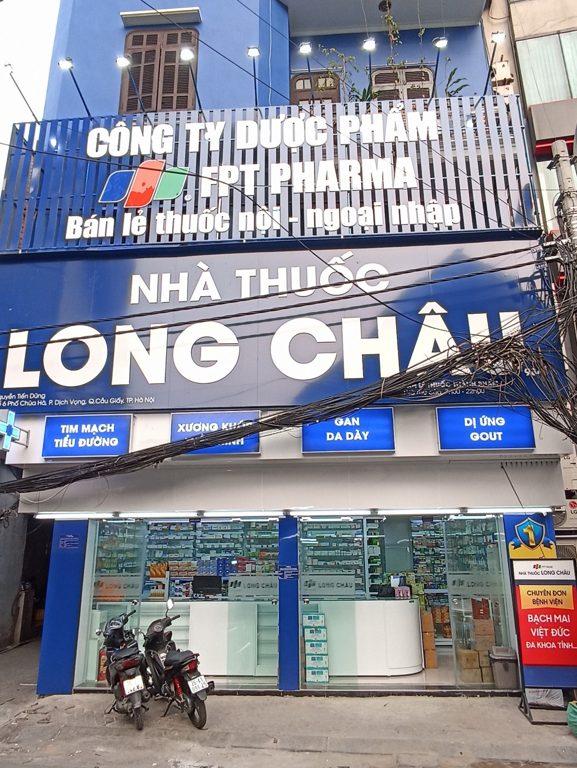 nhà thuốc Long Châu tại Hà Nội