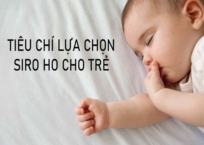 siro ho cho trẻ sơ sinh