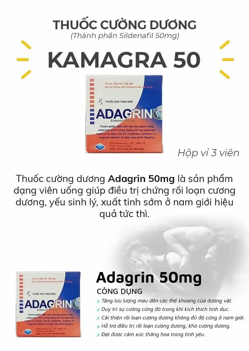 thuốc adagrin có hại không