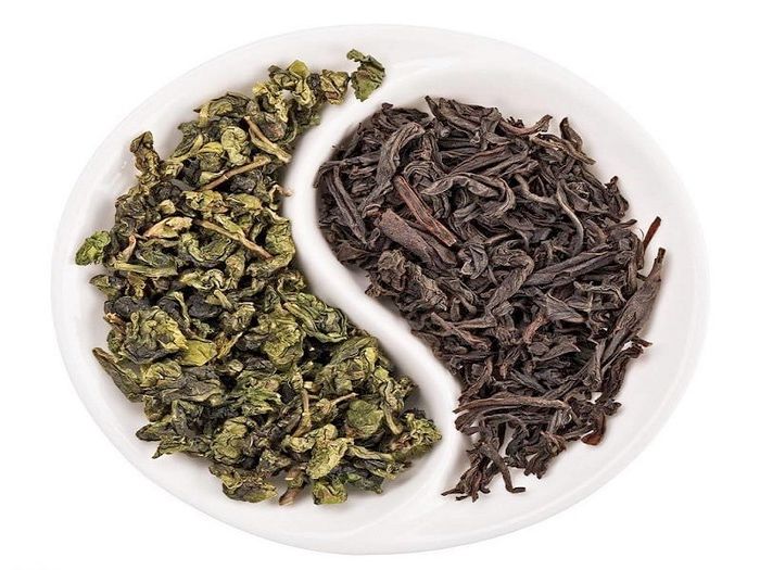 thảo dươc dưỡng da trà xanh và trà đen