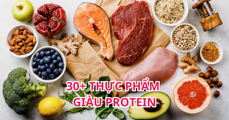 Những thực phẩm giàu Protein nên bổ sung vào chế độ ăn