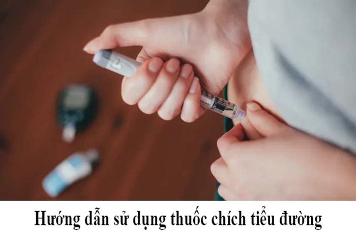 cách chích thuốc tiểu đường