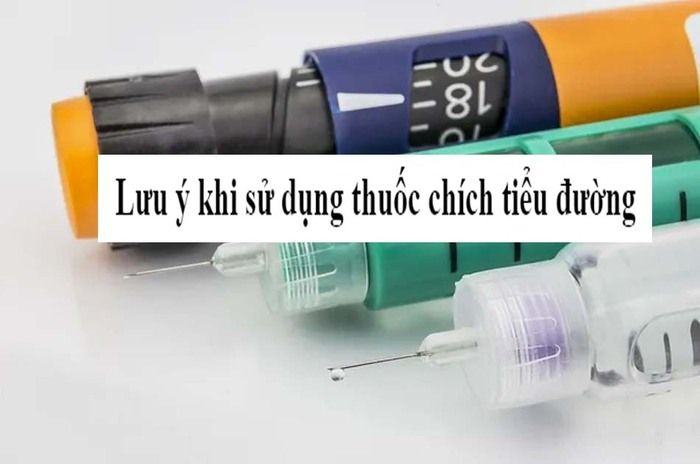 chích thuốc tiểu đường