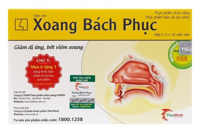 thuốc trị viêm xoang tốt nhất hiện nay